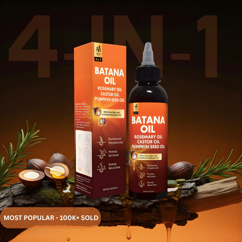 Batana Natural Hair Growth Oil (4-in-1 liquid)