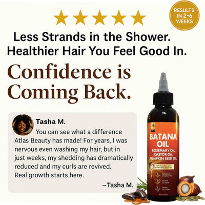 Batana Natural Hair Growth Oil (4-in-1 liquid)